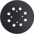 5 Inch 8 Hole Sander Pad for Ridgid R2600 R2601 5" Random Orbit Sander, 5" Replacement Hook and Loop Backing Pad for Ridgid #300527002
