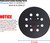 5 Inch 8 Hole Sander Pad for Ridgid R2600 R2601 5" Random Orbit Sander, 5" Replacement Hook and Loop Backing Pad for Ridgid #300527002