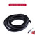 25 Ft Black 3/4" Flexible T-Molding Trim,Plastic Center Barb Tee Moulding