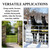 WellMade Heavy Duty 2 Way Farm Gate Latch -2 Pack Lockable Cattle Gate Latch for 1-5/8" to 2" Round Tube Gates, Fits Ranches, Horse Corrals, Pastures (Screws & Instructions Included)
