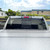 Xinghe for Tundra 2007-2022 Rear Middle Window American Flag Decal for Truck, Matte Black USA Flag Decal for Truck Back Sliding Window, for Tundra Accessories