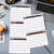 Calendar 2026-2028 - 3 Month Wall Calendar Vertical(Folded in a Month)