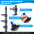 DOBEN 12FT Carbon Fiber Telescoping Boat Hook, Floating Extension Pole, Non-Slip Lightweight Boat Pole for Docking, Push-Pull and Boating