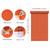 CHIHUT 12''x100'' Warm Retro Burnt Orange Peel and Stick Wallpaper Matte Self Adhesive Solid Color Wallpaper for Dining Room Living Room Removable Vinyl Waterproof Contact Paper for Cabinets Bookshelf