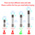 HUAREW T3.15AL250V 20 Pcs 5x20mm Slow Blow Glass Fuse 3.15A 250V 0.2 x 0.78 inch time delay Fuse