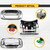BSAMZO Chrome Exterior Rear with Rod Clips Tailgate Door Handle and Bezel Lock Set Replacement for 1999-2007 Chevy Silverado GMC Sierra 1500 2500 3500 Replaces# 15997911