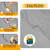 Concrete Crack Filler, High Elasticity Cement Crack Repair Sealant, Self-Leveling Waterproof Caulking Glue for Driveways, Walkways, Patios, Outdoor Concrete Joint Repair-4 PCS