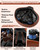 Wide Bike Seat for Women Men, Comfortable Soft Classic Vintage Padded Bicycle Saddle Cushion, Large Comfort Replacement Seat for City, Beach Cruiser, Hybrid, Ebike, Mountain, Stationary Bike (Brown)