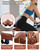 Wide Bike Seat for Women Men, Comfortable Soft Classic Vintage Padded Bicycle Saddle Cushion, Large Comfort Replacement Seat for City, Beach Cruiser, Hybrid, Ebike, Mountain, Stationary Bike (Brown)