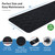 Non Slip Stair Treads for Wooden Steps,15 Pack 8" X 30" Stairs Carpet Treads Indoor with Reusable Peel and Stick Adhesive for Kids Elders and Pets,Polyester TPR Backing