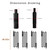 4 PCS Rock Light Extension Wire,48 Inch 4 Pin LED Extension Cable,Neon Accent Kits RGB LED Light Extension Cable for Trucks ATV UTV