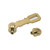 Chinflly Retro Heavy Duty Padlock, Brass Gold Door Lock with Hasp and Keys
