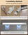 EZVALO 134 LED Under Cabinet Lights, 4000mAh Rechargeable Motion Sensor Light Indoor, Dimmable Magnetic Closet Lights with 3 Color Temps, Wireless Under Counter Lights for Kitchen, Stair (2 Pack)