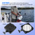 XQK 1 Pcs 2207003 Low-Profile Swivel Base Compatible with Cannon Downrigger