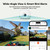 HomiQ Life Smart Bird Feeder with Window Camera, 2K HD Camera for Window Viewing, AI BirdSpecies Recognition & Instant Alerts, Sturdy Acrylic Outdoor, Alexa Compatible, Gift for Bird Lovers