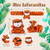 Vinsot 50 Pcs Tiger Stuffed Animal Slap Bracelets for Kids Plush Mini Plush Slap Bracelet Wrist Snap Band Toys Bulk for Themed Party Favors, Holiday Gifts, Classroom Rewards