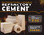 Girtech FireCast Castable Refractory Cement Mix 3110 Degree Fahrenheit 30 Lbs High Temperature Heat Resistant Fireproof Mortar Build Repair Pizza Oven Fire Places Forge Kiln Stove