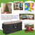 GARPROVM Extra Large Patio Cushion Storage Bag Waterproof 68"x20"x30"