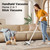 TROURAY Handheld Vacuum Cleaner,6 in 1 Corded Stick Vacuum Cleaner(White)
