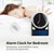 KWANWA 2-in-1 Analog Digital Alarm Clock – Light Sensor LED Display, Snooze, 12Hr Format, Easy to Read for Kids Learning Time, Bedroom, Desk, Living Room – Retro Design for Seniors, Teens, Children