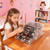 90 Grid Rock Display Case, Jewelry Storage Box, Crystal Display Shelf