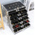 90 Grid Rock Display Case, Jewelry Storage Box, Crystal Display Shelf