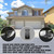 Garage Door Sensors Bracket, Replacement for Genie/Overhead Garage Door sensors, GSTB-R STB-BL Garage Sensor for Genie Garage Door Openers Manufactured After 1993，Includes Sender & Receiver & Bracket.