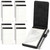 WEMATE Pocket Notebook with Pen, 10 Pieces Pocket Notebook Set Black
