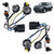 2pcs Headlight Headlamp Wiring Harness Compatible with 2007-2014 Chevy Tahoe Suburban Avalanche Compatible with GM SUV Replace 15950809 15782377