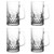 TUSAPAM Heavy Beer Mugs Set, 20oz Glass Mugs With Handle, Beer Glasses For Freezer, 610ml Beer Drinking Glasses, Traditional Stein For Bar, Beverages, Coffee, Teas, Set of 4