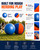 Herding Ball for Dogs, Durable Giant Herding Dog Toy for Aggressive Chewers, Inflatable Interactive Outdoor Play Ball for Medium & Large Dogs (25 Inch)