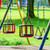 4 Stainless Steel Chains (84") Swing Chains, Heavy Duty Swing Hardware,4 Quick Connection Buckles, Indoor and Outdoor Playground Swings, Hammocks, Sandbags, 1000 lb Capacity Blue