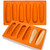 Corn Stick Bread Pan, Silicone Corn Cob Bread Molds for Baking,Cornbread Pan for baking Golden Brown 2Pack