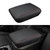 INTGET Center Console Cover for 2026 Chevy Colorado/GMC Canyon Accessories 2023 2024 2025 Trail Boss/Truck/ZR2/AT4 Car Interior Leather Middle Armrest Arm Rest Lid Pad (Red Stitches, 2023+)