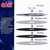 SALI 100 Pieces Cutting Disc Cut Off Wheel 4 1/2x 3/64 x 7/8" Cutting Wheels 4-1/2" Inch for Metal & Stainless Steel, Applies to 4.5 Angle Grinder Cutting Wheel Aggressive Cutting