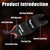 Vearter 5PCS Oscillating Multi Tool Hook Knife Blades for Roofing Shingles