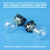 Dusledel 2Pcs PW24W 12182 Halogen Stop/Brake Light Bulb Compatible with Mini Cooper Clubman F54 F55 F56 F57 2014-2019, Replacement for HiPerVision Bulbs DRL Daytime Running Lamp or Turn Signal