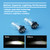 Dusledel 2Pcs PW24W 12182 Halogen Stop/Brake Light Bulb Compatible with Mini Cooper Clubman F54 F55 F56 F57 2014-2019, Replacement for HiPerVision Bulbs DRL Daytime Running Lamp or Turn Signal