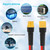 Kimbluth 10AWG 50FT XT60 Extension Cable 2 3 5 10 15 20 25 30 35 40 50 75 100FT XT60 Female to Male Connector for Portable Power Station Solar Panel RC Battery