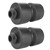 10L0L Golf Cart Bumper Jounce for Club Car Precedent DS 1996-up Rear Suspension Bumper Stop Replacement Part 1017235 (2 Pack)