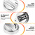 MOOTVGOO 5 Pack WB03X29300 Gas Stove Knobs Replacement for GE