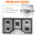 MOOTVGOO 5 Pack WB03X29300 Gas Stove Knobs Replacement for GE