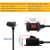 weideer Extension Cord with Switch On/Off,IP67 Waterproof Inline Cord Switch with 4FT 18AWG Cable Piggyback Plug(3-Pronged),Red LED AC/DC 20A-125V 16A-250V Power Switch