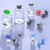 13mm Butyl Rubber Stopper Two Legs Caps for Lyophilization Freeze Drying Glass Bottle 100pcs/pk by Biomed Solutions(Gray) …