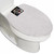 GORILLA GRIP Thick Memory Foam Toilet Lid Seat Cover, 19.5x18.5 Soft Gray