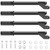Threlaco 4 Pcs Generator Handle Kit, 15.8 Inch Folding Handles with Assembly Hardware, Outdoor Generator Wheel Accessories, Universal Fit