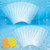 Dommsinon 20pcs Self-Adhesive Underwater Pool Patch Repair Kit - 4in x 7.8in Clear TPU Vinyl Pool Liner Patch Kit for In-Ground or Above Ground Pools Inflatable Swimming Pool