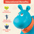 B. toys – Bouncy Boing Inflatable Hippo Ride – On Bouncer with Air Pump Included – Hankypants – Fun Bouncing Toy for Toddlers 18 Months and Up