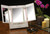 JERDON Tri-Fold Two-Sided Makeup Mirror with Lights - Vanity Mirror with 5X-1X Magnification & Multiple Light Settings - White - Model JGL9W JERDON Tri-Fold Two-Sided Makeup Mirror with Lights - Vanity Mirror with 5X-1X Magnification & Multiple Light Settings - White - Model JGL9W