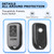 CHENZLIN for Honda Key Fob Cover 5-Button TPU Case Keychain Accessories
